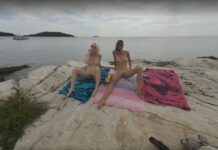 Vacation On Nude Beach With Ingrida And Miss Pussycat