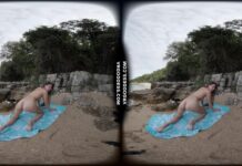 Rebeka Ruby Masturbating On A Nude Beach In Italy