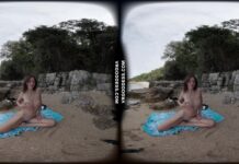 Rebeka Ruby Masturbating On A Nude Beach In Italy