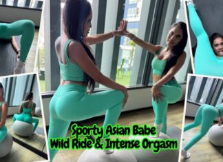 Cherry Lee – Sporty Asian Babe, Wild Ride & Intense Orgasm